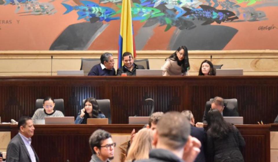 SE reanuda debate de la reforma a la salud. Foto: Cámara de Representantes.