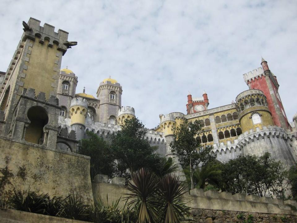 Palacio da Pena, situado en la localidad de Sintra, a pocos kilómetros de Lisboa. EFE