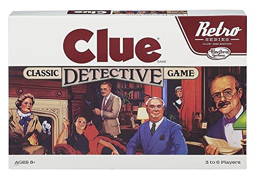 Retro Series Clue 1986 Edition Game