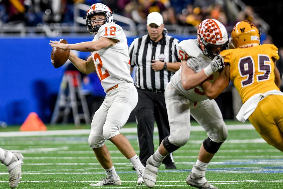 Brighton's Colby Newburg is the only Livingston County quarterback to lead his team to a state championship game.