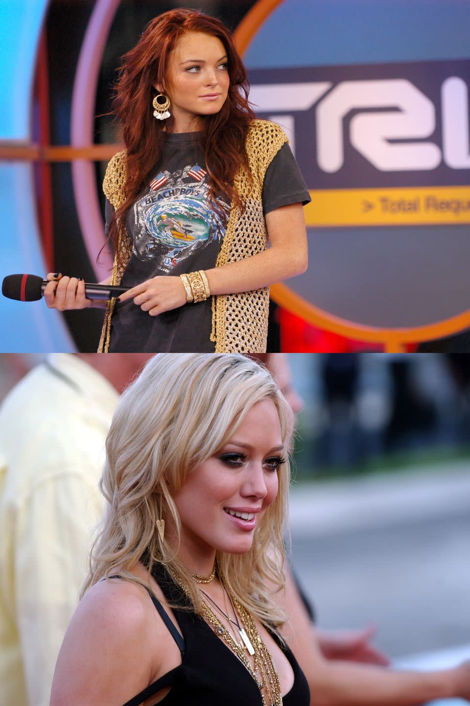 2004: Lindsay Lohan vs. Hilary Duff