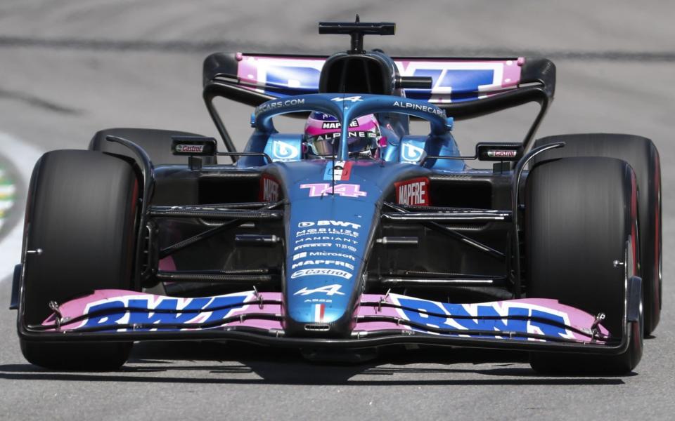 cond free practice prior to the Formula 1 Brazilian Grand Prix, in Sao Paulo, Brazil, 12 November 2022. The Formula 1 Grand Prix of Sao Paulo will be held on 13 November 2022. - Sebastiao Moreira/EPA-EFE/Shutterstock 