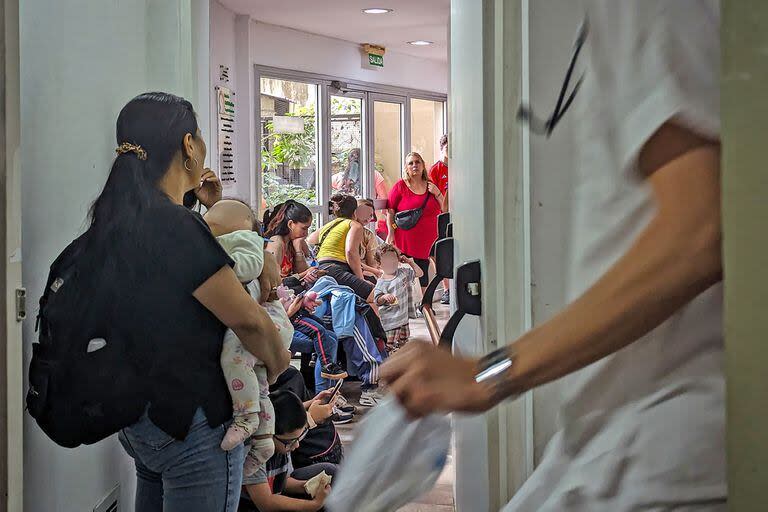 La guardia de infectología del Hospital de Niños Ricardo Gutiérrez