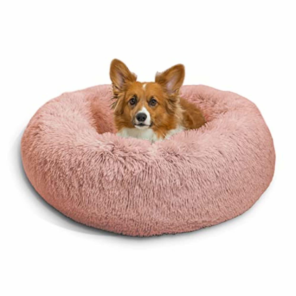 The Original Calming Donut Dog Bed in Shag Fur (Amazon / Amazon)