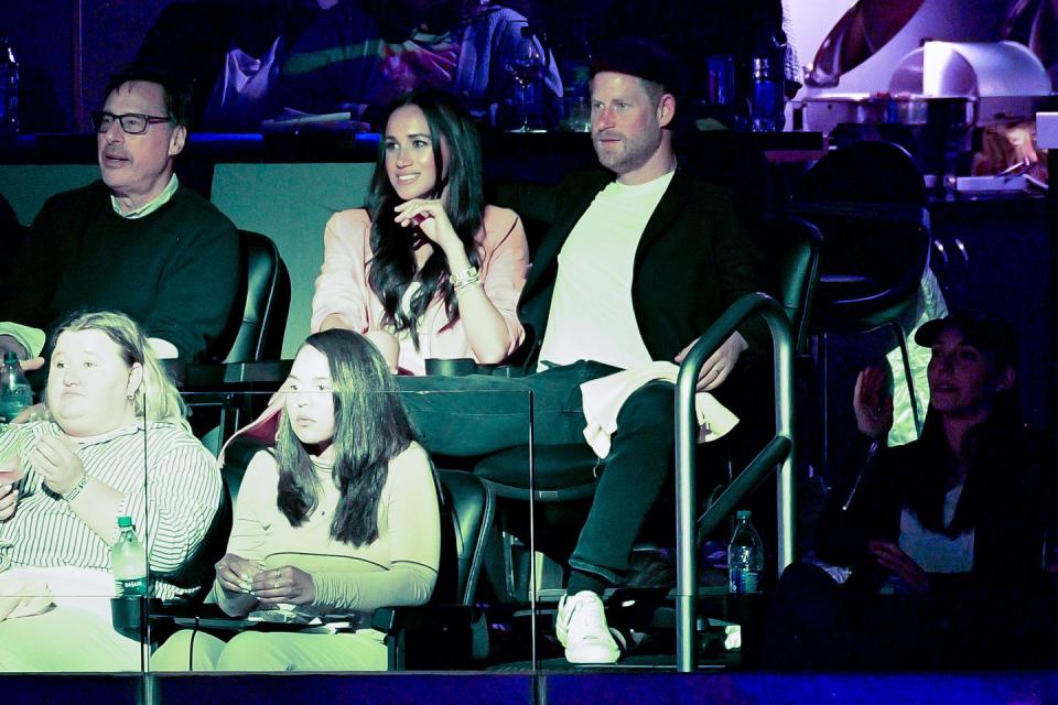 Meghan Markle and Prince Harry Have a Rare Date Night at the Lakers Game