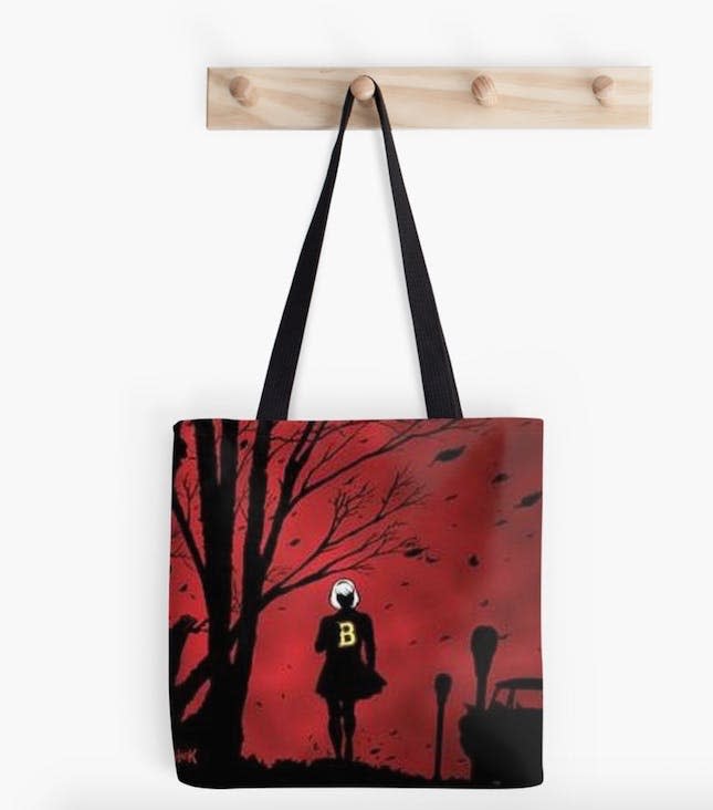 Redbubble 'Chilling Adventures of Sabrina' Tote Bag
