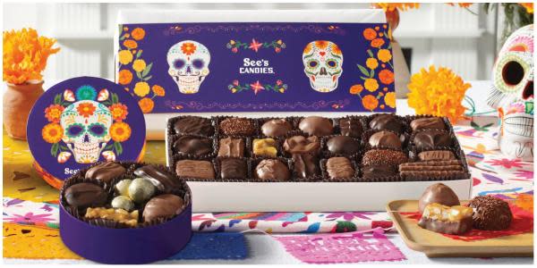 See´s Candies sacará caja de chocolates con temática del Día de los Muertos