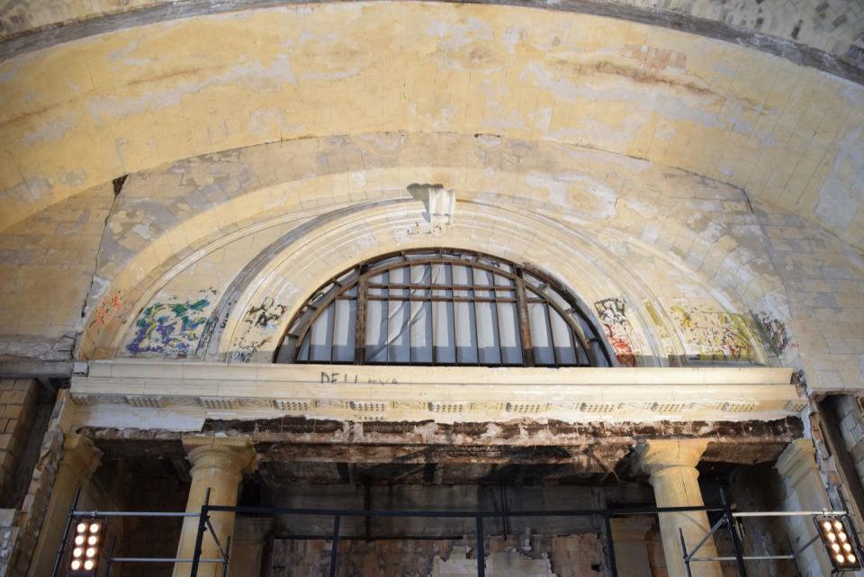 ford michigan central station detroit in 2018