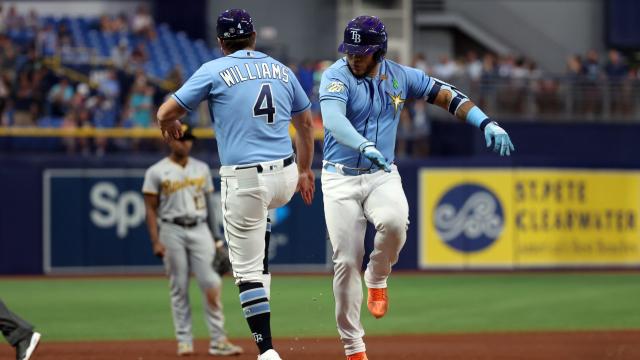 Team Issued Devil Rays Jersey: Josh Fleming