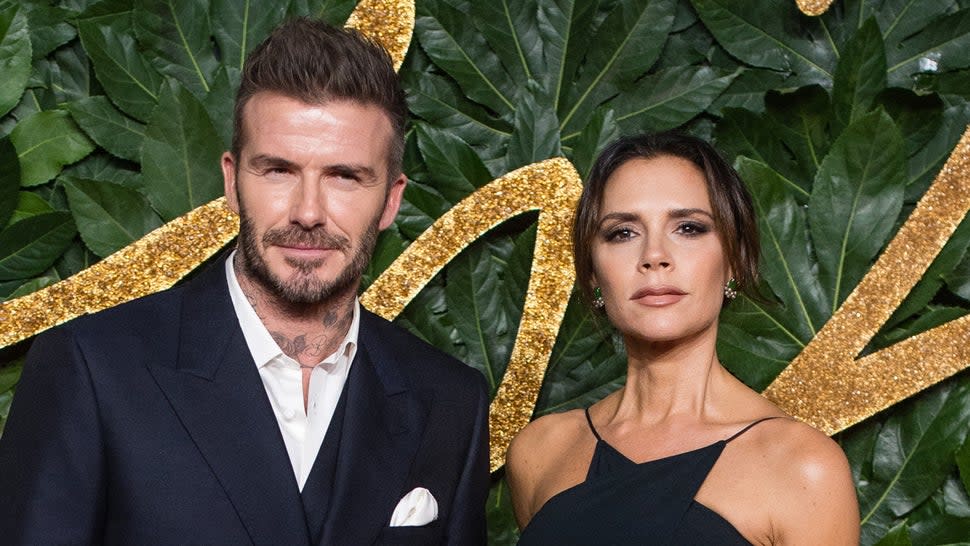 David Beckham Victoria Beckham