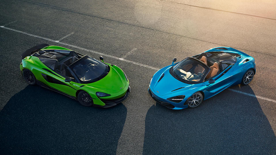 McLaren 600LT and 720S Spider-Global Test Drive