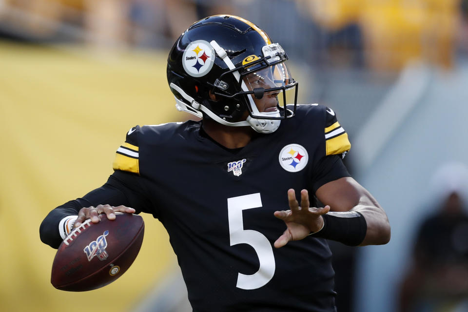 Welcome to Jacksonville: the Pittsburgh Steelers have reportedly traded quarterback Joshua Dobbs to the Jaguars. (AP)