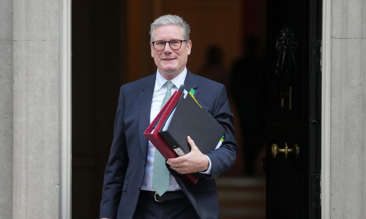 <span>Starmer is expected to say at conference the Labour’s tough decisions will be made ‘for a purpose’.</span><span>Photograph: Kin Cheung/AP</span>