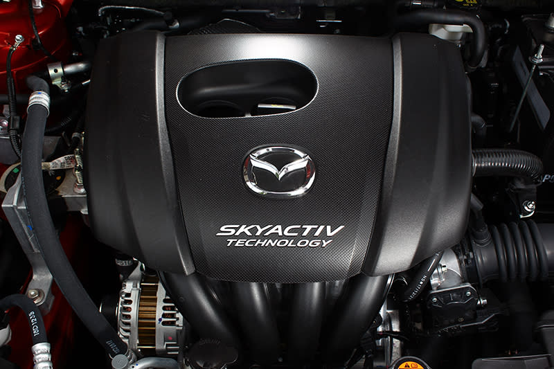 Mazda2可發揮107匹最大馬力與14.2公斤米最大扭力，對應一般需求相當實用。