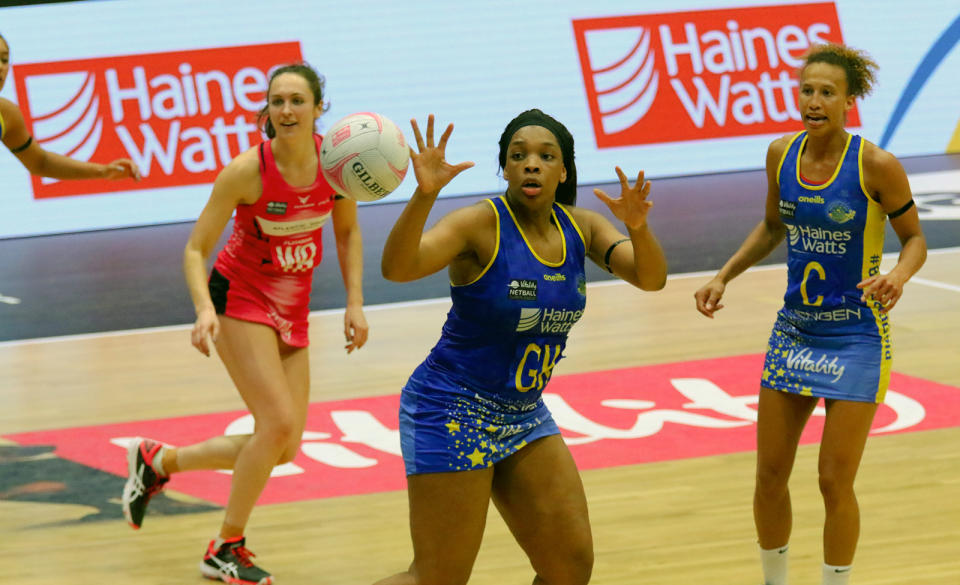 Bath top the Vitality Netball Superleague standings on 30 points.