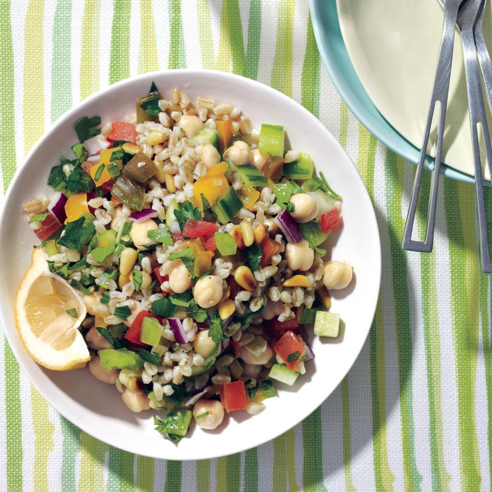 Farro and Pine Nut Tabbouleh