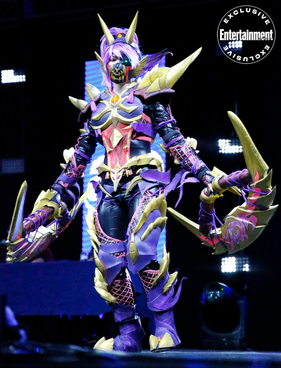 Sinister Seal Armor from <em>Monster Hunter</em> cosplayer