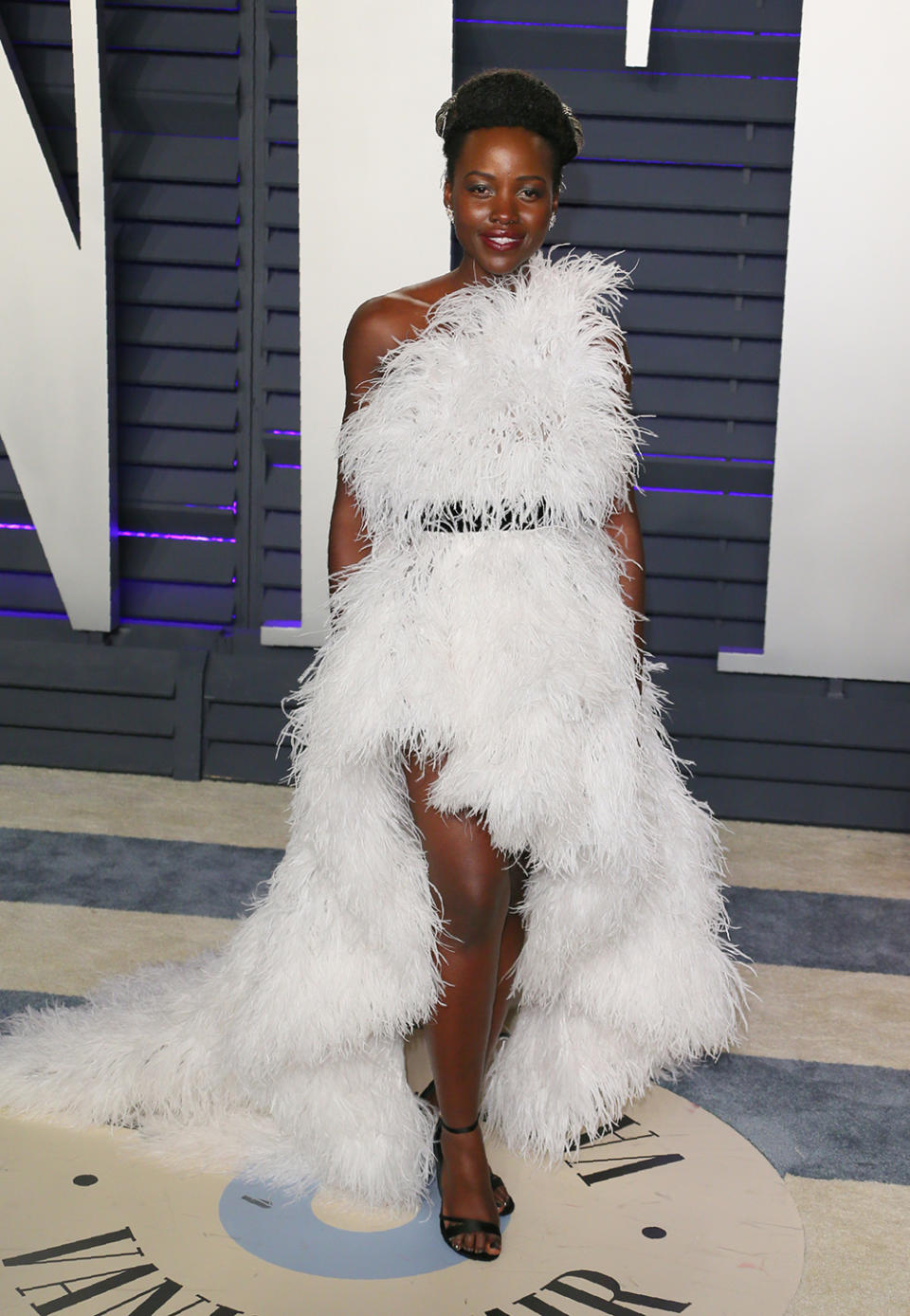 Lupita Nyong’o at the Vanity Fair Oscars 2019 after party