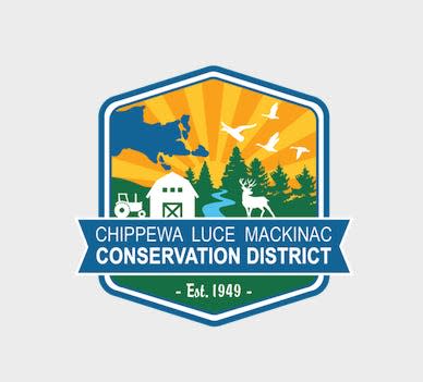 The Chippewa Luce Mackinac Conservation District logo.