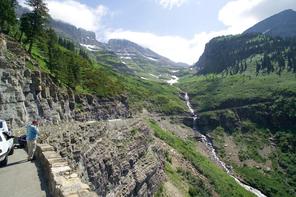 Driving along Going-to-the-Sun Road is a must for many Glacier National Park visitors.