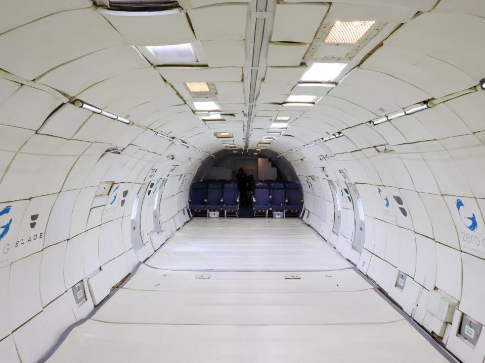 Zero G Experience Boeing 727