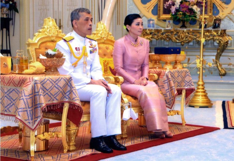 Thailand King and Queen Have Coronation Ceremony