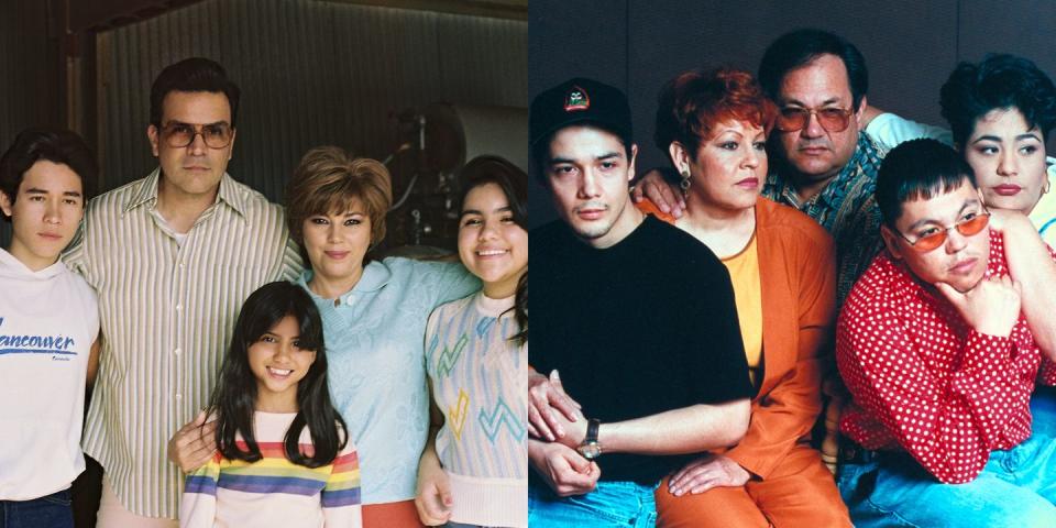 The Quintanilla Family, Onscreen and Off