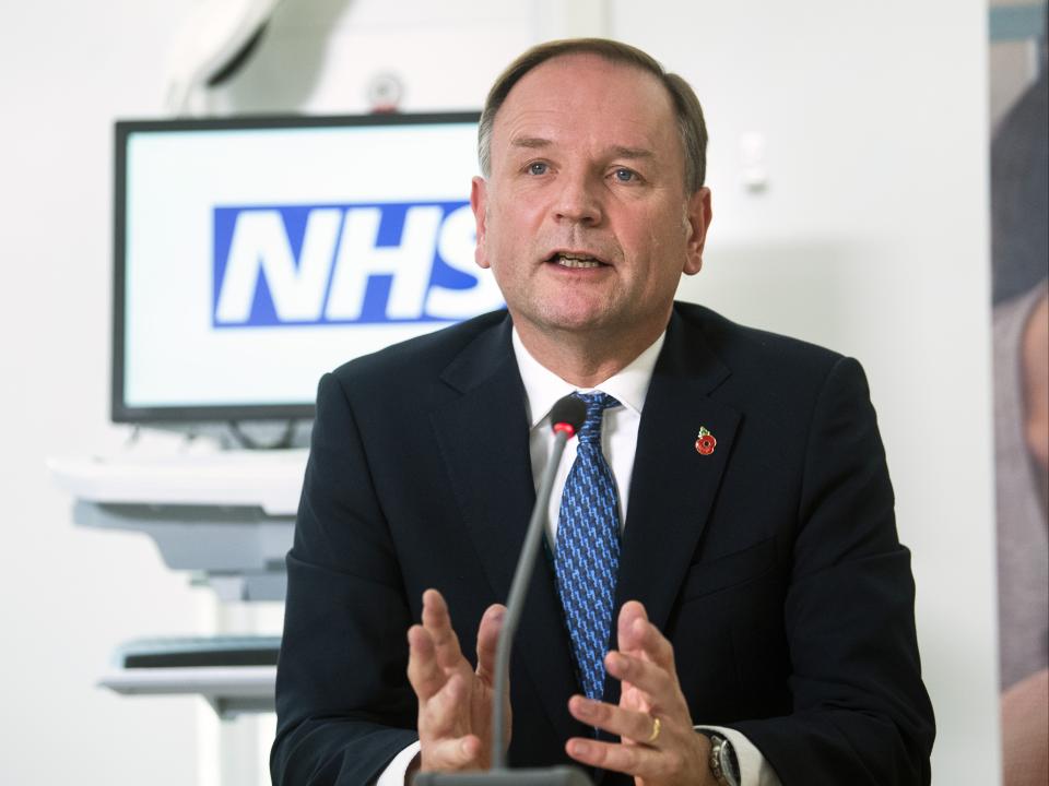 <p>NHS England chief executive Sir Simon Stevens</p> (PA)