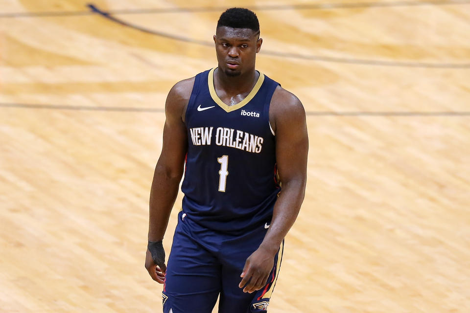 Pelicans F Zion Williamson is a risky fantasy pick at his current ADP.