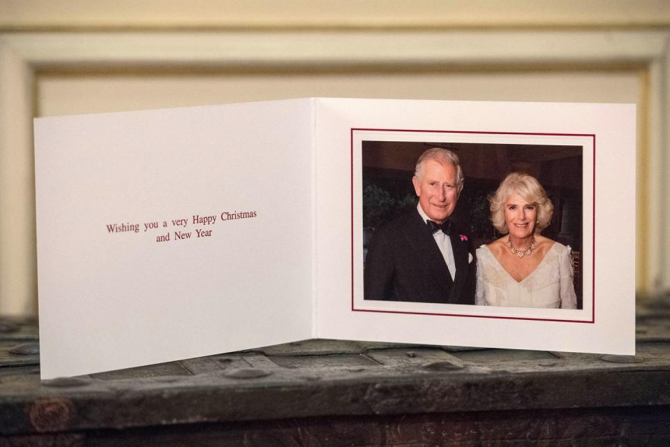 10) Prince Charles and the Duchess of Cornwall's Christmas card, 2017