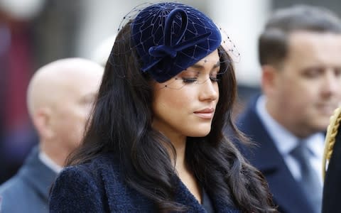 The Duchess of Sussex at Westminster Abbey - Credit: Max Mumby