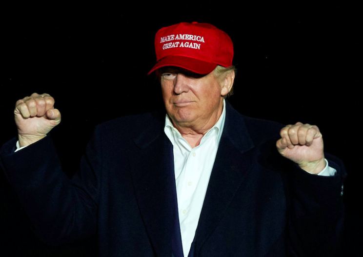 Controversial: Donald Trump would prove a divisive President (Rex)