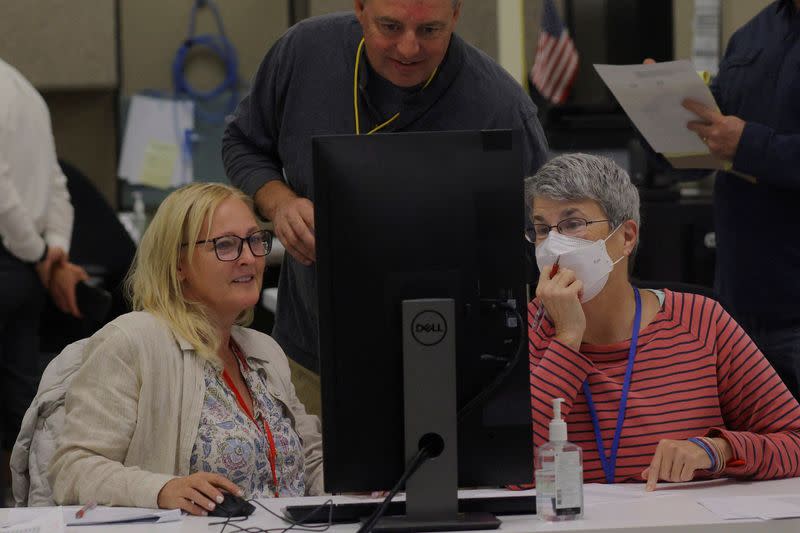 Ballots are adjudicated in Phoenix