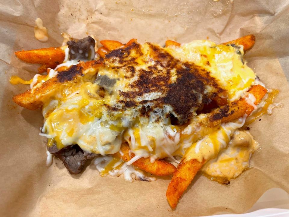 Taco Bell Grilled Cheese Nacho Fries