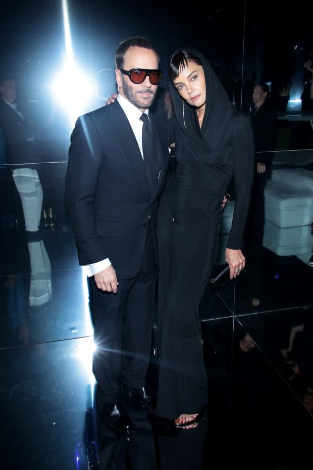 At Tom Ford, Celebrities, Hadids and Sexy Gowns Stole the Show - Fashionista
