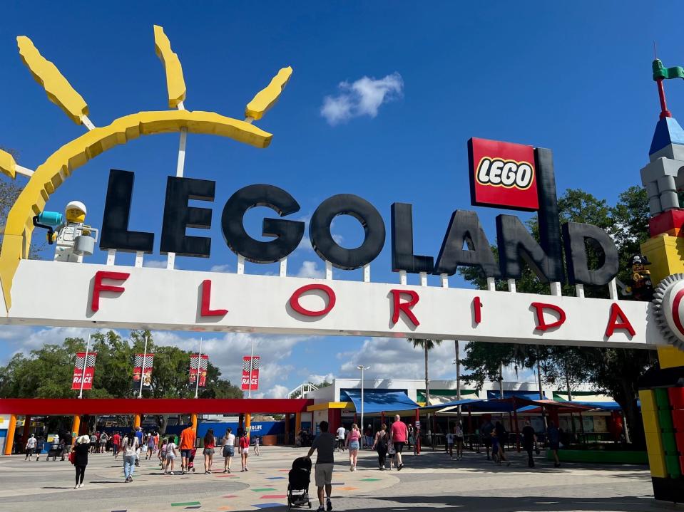 LEGOLAND Florida is one of three U.S. LEGOLAND resorts. The other two are in California and New York.