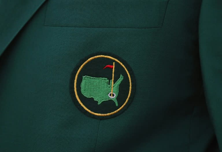 A close-up of a Masters green jacket (Andrew Redington)
