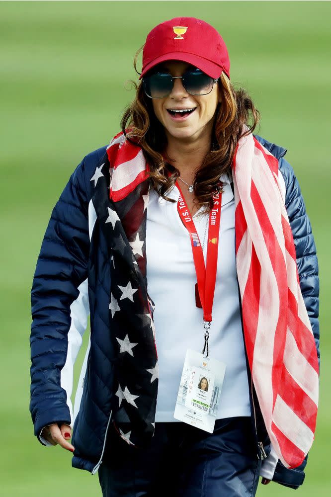 Erica Herman at the Presidents Cup in 2017