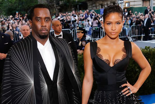 <p>Jackson Lee/FilmMagic</p> Sean 'Diddy' Combs and Cassie Ventura in 2017