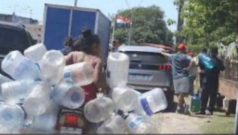 Transporte hormiga. Gentileza: Gendarmería Nacional