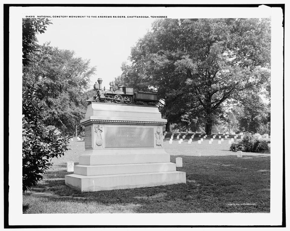 The Andrew's Raiders Monument 