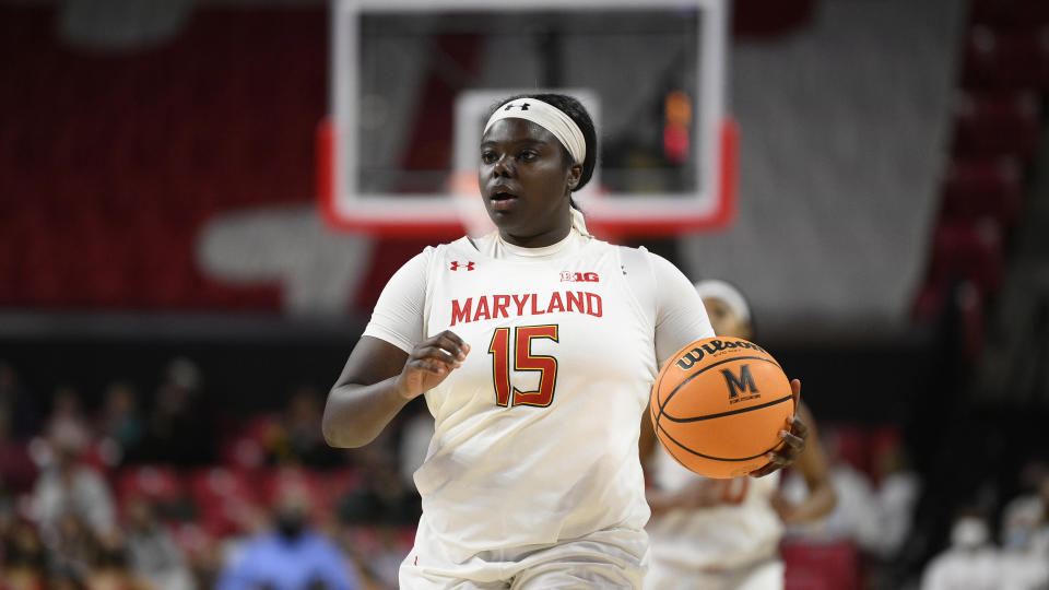 Maryland guard Ashley Owusu