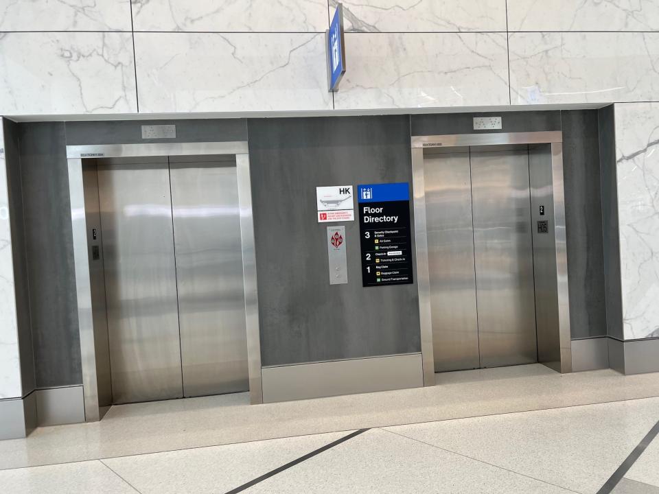 Delta Air Lines' new Terminal C at LaGuardia Airport.