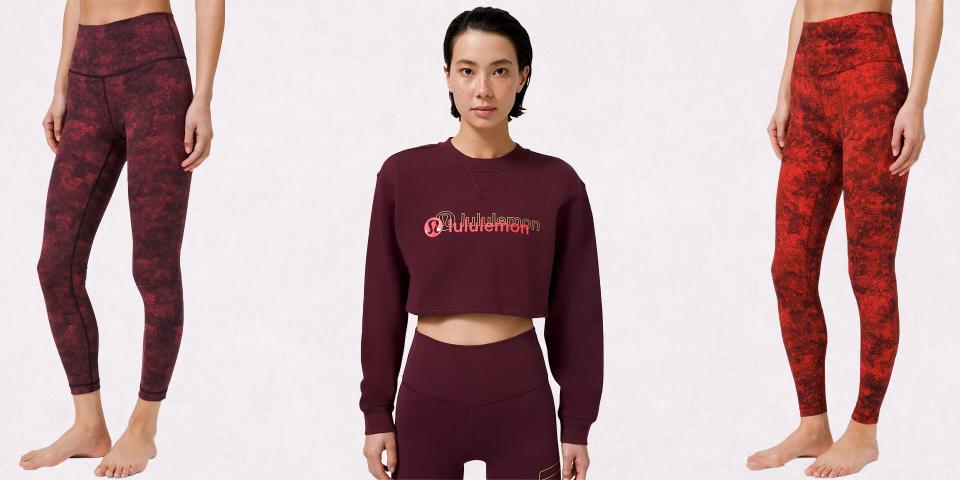 Lululemon Dropped Acid-Washed Align and Wunder Under Leggings for Lunar New Year