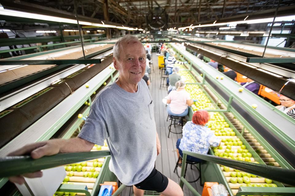 Graves Williams, owner of Quincy Tomato Company, said his business couldn’t operate without immigrant laborers. He employs hundreds of immigrants to sort and package thousands of pounds of tomatoes each day during the season. 