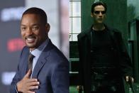 <p>Smith turned down the lead role of Neo in The Matrix, which ultimately went to Keanu Reeves. “In the pitch, I just didn't see it,” he later <a href="https://www.wired.com/2004/07/smith/" rel="nofollow noopener" target="_blank" data-ylk="slk:explained to Wired;elm:context_link;itc:0;sec:content-canvas" class="link ">explained to Wired</a>. “I watched Keanu's performance — and very rarely do I say this — but I would have messed it up… At that point I wasn't smart enough as an actor to let the movie be. Whereas Keanu was smart enough to just let it be. Let the movie and the director tell the story, and don't try and perform every moment.” Years later, Smith also passed on the title role in Django Unchained, which went to Jamie Foxx. He <a href="https://www.hollywoodreporter.com/news/will-smith-explains-why-he-843195" rel="nofollow noopener" target="_blank" data-ylk="slk:told The Hollywood Reporter;elm:context_link;itc:0;sec:content-canvas" class="link ">told The Hollywood Reporter</a> he felt the movie should have been “a love story, not a vengeance story.” </p>