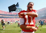 <p>Kansas City Chiefs quarterback Alex Smith earned his degree in economics at the University of Utah in only two years with a 3.74 GPA. He began work on a master’s degree in economics during his junior season, before declaring early for the NFL draft. </p>
