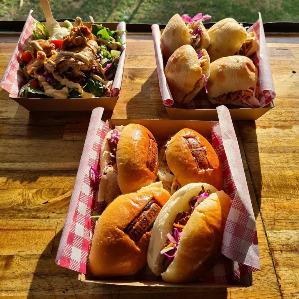 The yummy food truck fare from Street Feast in Melbourne. Photo: Instagram/streetfeastau.