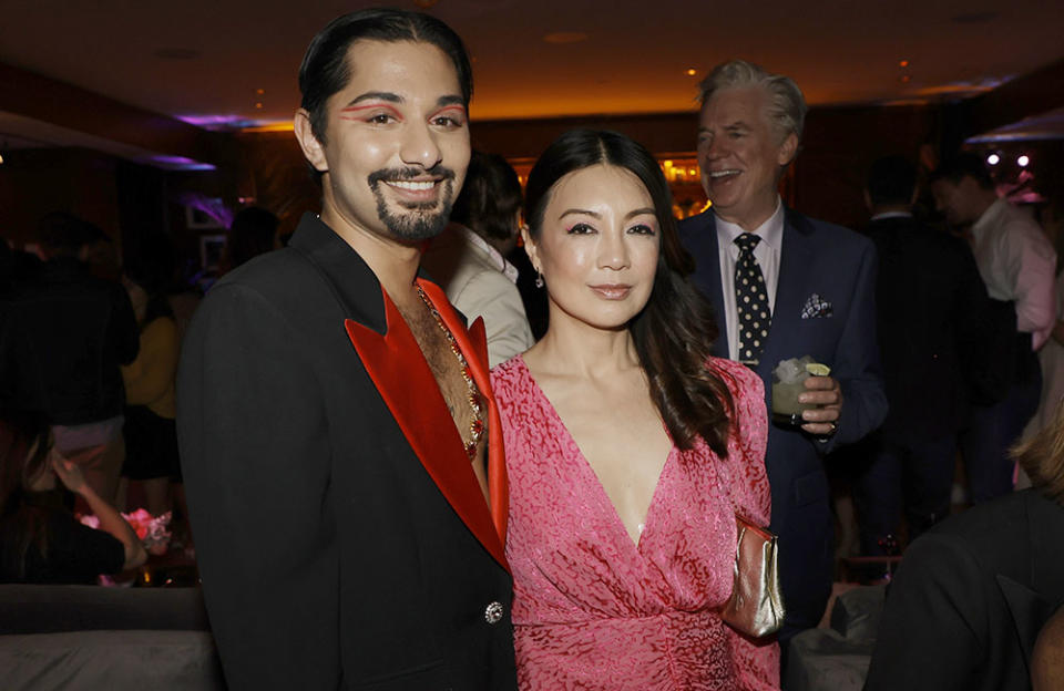 Mark Indelicato and Ming-Na Wen - Credit: Kevin Winter/Getty Images