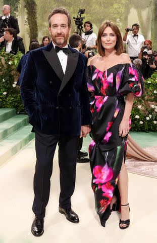 <p>John Shearer/WireImage</p> Matthew Macfadyen and Keeley Hawes